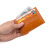 Conpacktで実用的な薄いカードキー秋の新作の头层本革カードバッキングが入ったRFIDカードケが青に戻ります。