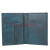 本革の証明書の包頭層の牛の油皮のカ-ドのケケ-スポ-トはRFIDを包むで革の財布の8190の青を遮ります。
