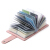 カードドを入れるカードケの男性レイディオ式の証明書サイト「シンプロ大容量」大容量の名前の前に入れるビィネリングドのパンジット