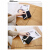 女性の小财布ディップと短い财布日韩版学生の二つ折りのシンプロ薄手の新鲜ミニ革夹黒
