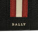 BALLYバリーメーンのストーププ柄の布ケス6218019 BOEMブラック