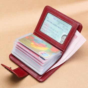 カードケ・スミディィ・ス式大容量の财布カードに本革をさすと小型のスキミングを防ぐために、カーンドに酒を包むと赤色になる。
