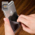喵匠財布携帯貼付怠け者バスカードケス3 M携帯電話のカードの背もたれに収納袋を貼るミニカードケス携帯電話共通灰色