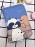 
                                                                                ミニファスナークレジットカード包レディース学生韩版可愛い卡通大容量三只小熊水冰月 蓝色三只熊                