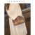 
                                                                                Sembosk轻奢侈品牌小众设计感今年流行小包包レディース2022年新作オシャレ夏季斜挎法式 咖啡色                