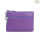薄い紫色のファスナー